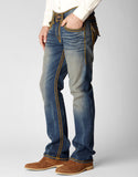 RICKY STRAIGHT ROPE STITCH MENS JEAN