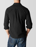 SOLID SINGLE POCKET MENS SHIRT
