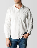 SOLID SINGLE POCKET MENS SHIRT