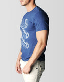 RATTLE INDIGO MENS TEE